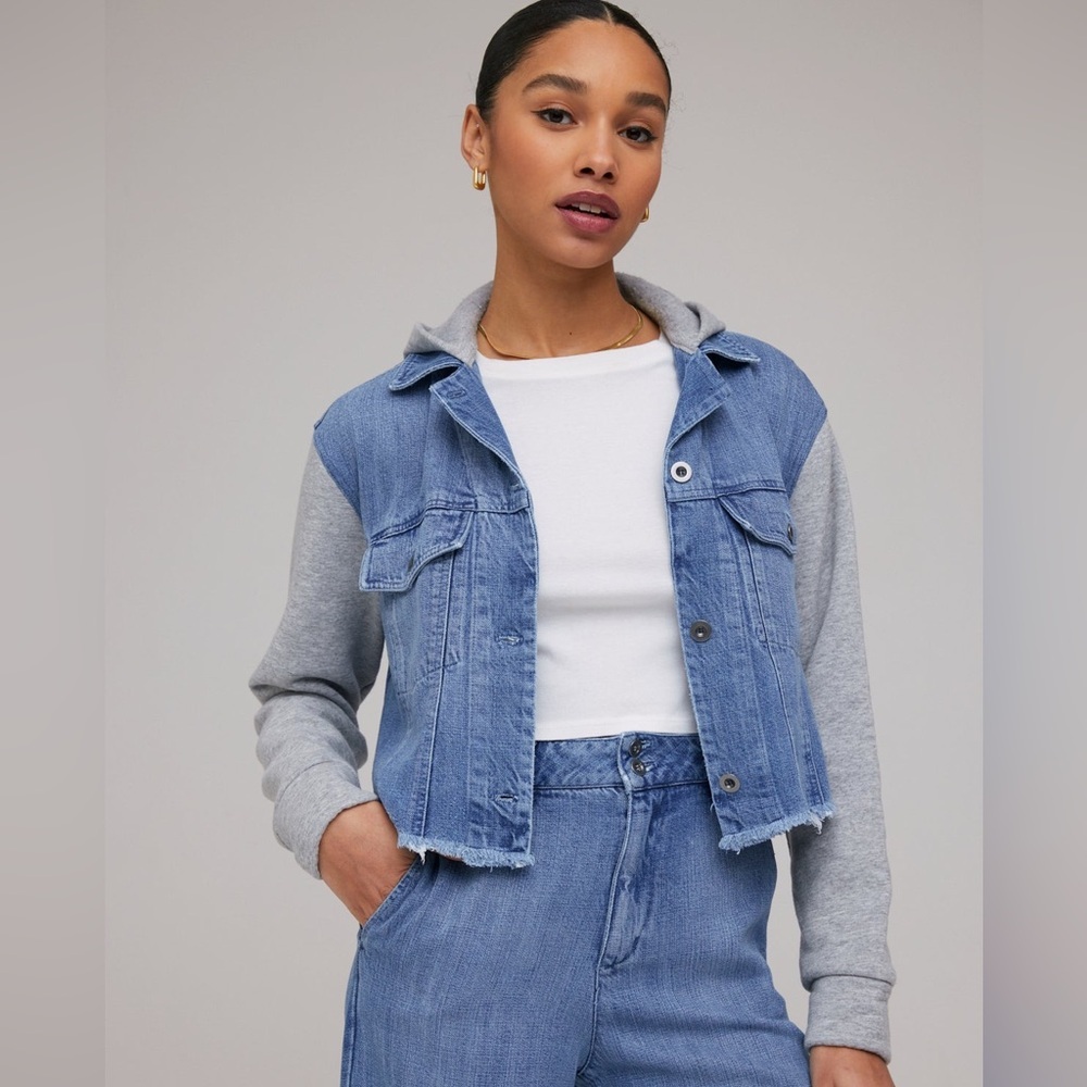 Bella Dahl Montana Hoodie Jean Jacket
